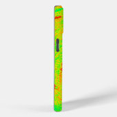 Rode zon en een nar kunst Case-Mate iPhone case (Achterkant / Rechts)