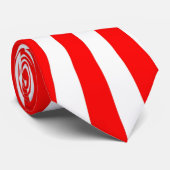 rode zon stropdas (Opgerold)