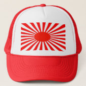 rode zon trucker pet (Voorkant)