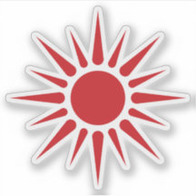 Rode zon van Nigeria