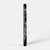 Rode zon zwart wit zen samsung galaxy hoesje (Rechterkant)