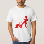Rode Zone T-shirt (Voorkant)