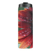 Rode zonnebloem thermosbeker (Voorkant)