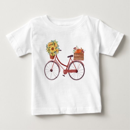  rode zonnebloemen en pompoenen (Voorkant)