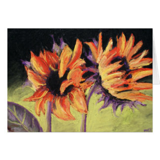 Rode zonnebloemen (ME)