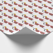 Rode zonnebrillen van COOL met zon Cadeaupapier (Hoek)