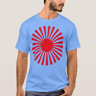 Rode zonnestralen 1 t-shirt
