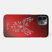 Rode Zwarte As en Phoenix Persoonlijk Case-Mate iPhone Case (Achterkant (horizontaal))