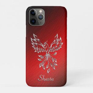Rode Zwarte As en Phoenix Persoonlijk Case-Mate iPhone Case