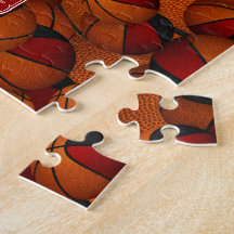 Rode zwarte basketbal team kleuren gepersonaliseer