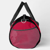 Rode & Zwarte Borstelige Fitness Tas (Rechts)