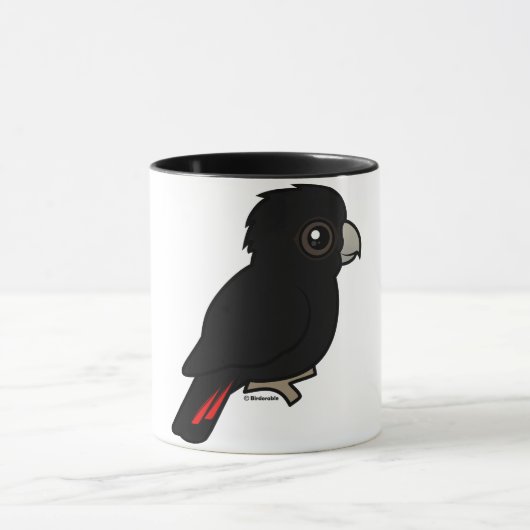 Rode zwarte cocaïne mok (Midden)