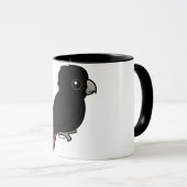 Rode zwarte cocaïne mok (Voorkant rechts)