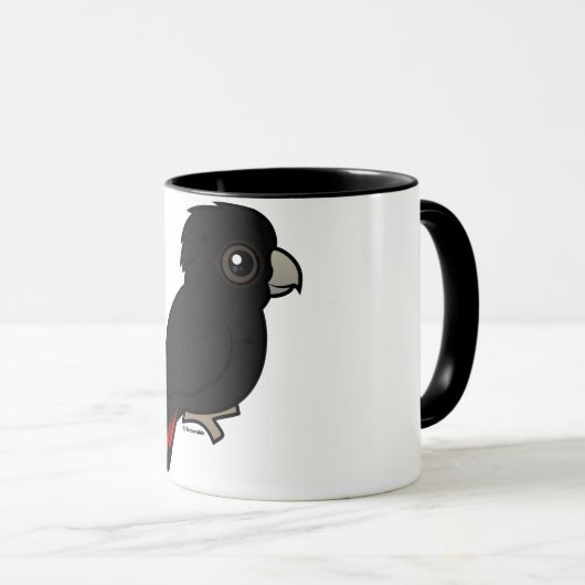 Rode zwarte cocaïne mok (Voorkant rechts)