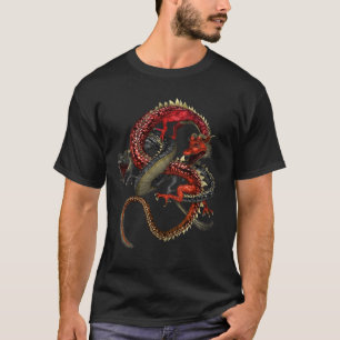 Rode & Zwarte Draken T-shirt