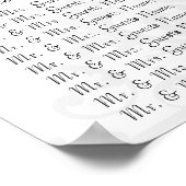 Rode  zwarte dunningspremie poster (Hoek)