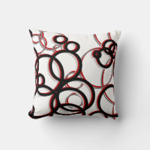 Rode zwarte en grijze cirkels