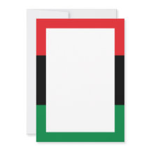 Rode Zwarte en Groene Uitnodigingen & Aankondiging