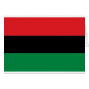 Rode zwarte en groene vlag