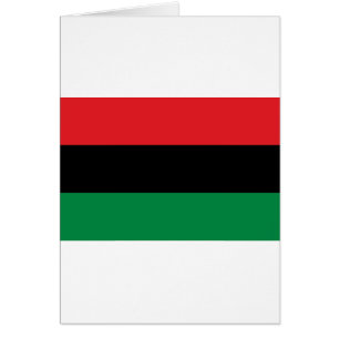Rode zwarte en groene vlag