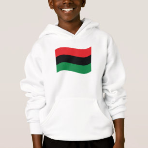 Rode, zwarte en groene vlag