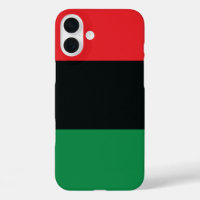 Rode, zwarte en groene vlag