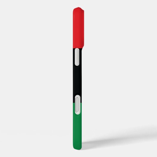 Rode, zwarte en groene vlag Case-Mate iPhone case (Achterkant / Rechts)