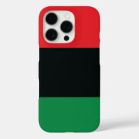 Rode, zwarte en groene vlag