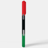 Rode, zwarte en groene vlag Case-Mate iPhone case (Achterkant / Rechts)