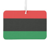 Rode, zwarte en groene vlag luchtverfrisser (Achterkant)