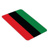 Rode, zwarte en groene vlag magneet (Rechterzijde)
