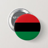 Rode zwarte en groene vlag ronde button 5,7 cm (Voorkant /achterkant)