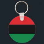 Rode zwarte en groene vlag sleutelhanger<br><div class="desc">Rode zwarte en groene vlag</div>