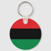 Rode zwarte en groene vlag sleutelhanger (Voorkant)