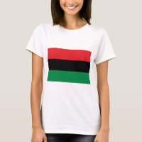 Rode zwarte en groene vlag