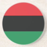 Rode, zwarte en groene vlag