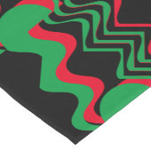 RODE ZWARTE EN GROENEN KORTE TAFELLOPER (Hoek)