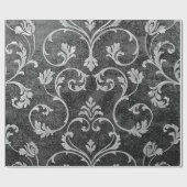  rode zwarte en witte roodvocht cadeaupapier (Vlak)