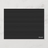 Rode, zwarte en witte snor en lips bruiloft briefkaart (Achterkant)