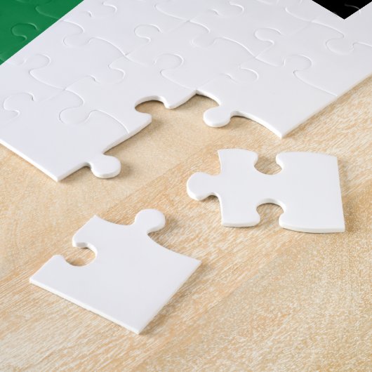 Rode, Zwarte & Groene Ankh Legpuzzel (Zijkant)