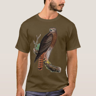 Rode zwarte Hawk T-shirt