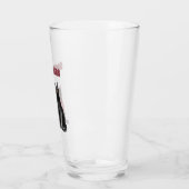 Rode Zwarte Katten Soulmates Glas (Links)
