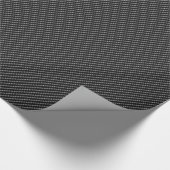 Rode & Zwarte Koolstofvezel Basis Cadeaupapier (Hoek)