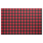 Rode zwarte Lumberjack Buffalo Plaid Pattern Fabri Stof (Fat Quarter)