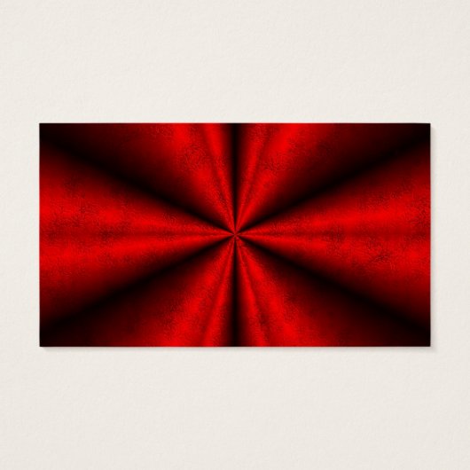 Rode zwarte regenboog in Visitekaartjes met blader (Achterkant)