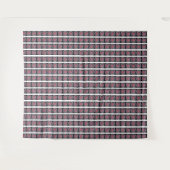 RODE, ZWARTE, ROOS, KUSTMODERNE TAPESTRY WANDKLEED (Voorkant (horizontaal))