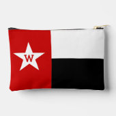 Rode & Zwarte Texas Vlag Etui (Achterkant)
