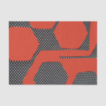 RODE ZWARTE WITTE ABSTRACTE WEEFSELPAPIER