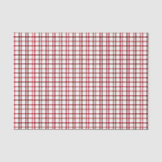 Rode zwarte witte vlegel tissuepapier (Voorkant)