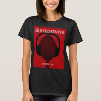 Rode Zwervende Albumhoes T-shirt